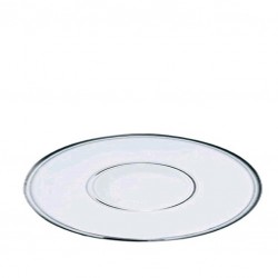 GLASS plate 15 Ø [BORGONOVO] for Tea Cup / Latte Glass