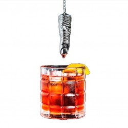 Lingura Bar "GAZ" REGAN 35cm NEGRONI FINGER® [Cocktail KINGDOM] Bar Spoon