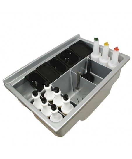 INSULATED Bar Station [THE BARS] Food Contact ABS / POLYCARBONATE - GREY
