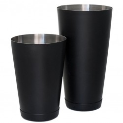 Set of KORIKO® TIN +TIN MATTE BLACK Boston Shaker [Cocktail KINGDOM] Weighted