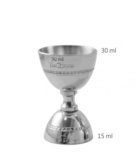 Jigger DECO 15/30ml [THE BARS] Professional Cocktail Measure  J030