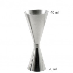Jigger Mr SLIM 20 /40ml (REPLICA) [THE BARS] Misura Bar