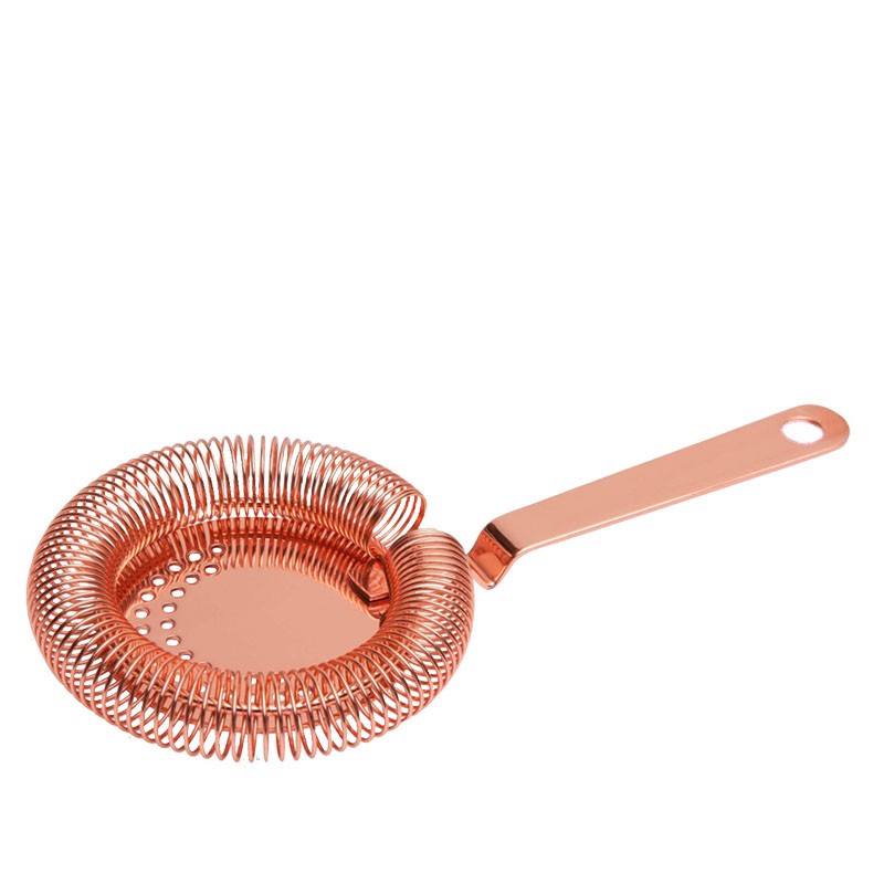 Hawthorne Strainer COPPER Plated [MEZCLAR] Cocktail Strainer