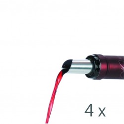 DROP STOP for Wine Pouring (Set of 6!) [GHIDINI] Aluminum Foil