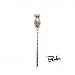 Lingura Bar BULU® 33,5cm cu Ananas [Cocktail KINGDOM] Bar Spoon