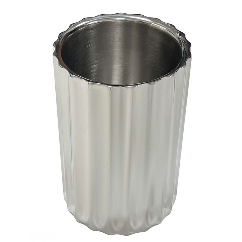 Double-Walled ART DECO Wine Cooler, for 1 Bottle