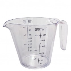 GRADUATED Carafe (Plastic) - for Volume Measuring 500ml